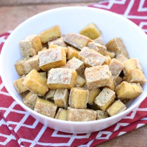baked tofu recipe oven healthy crispy meat substitute gluten free vegetarian vegan dairy free