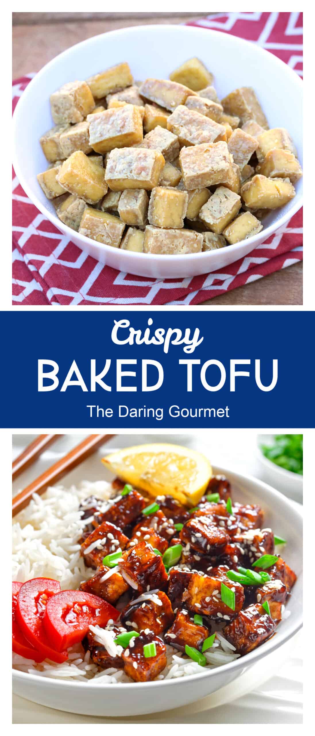 baked tofu recipe oven healthy crispy meat substitute gluten free vegetarian vegan dairy free