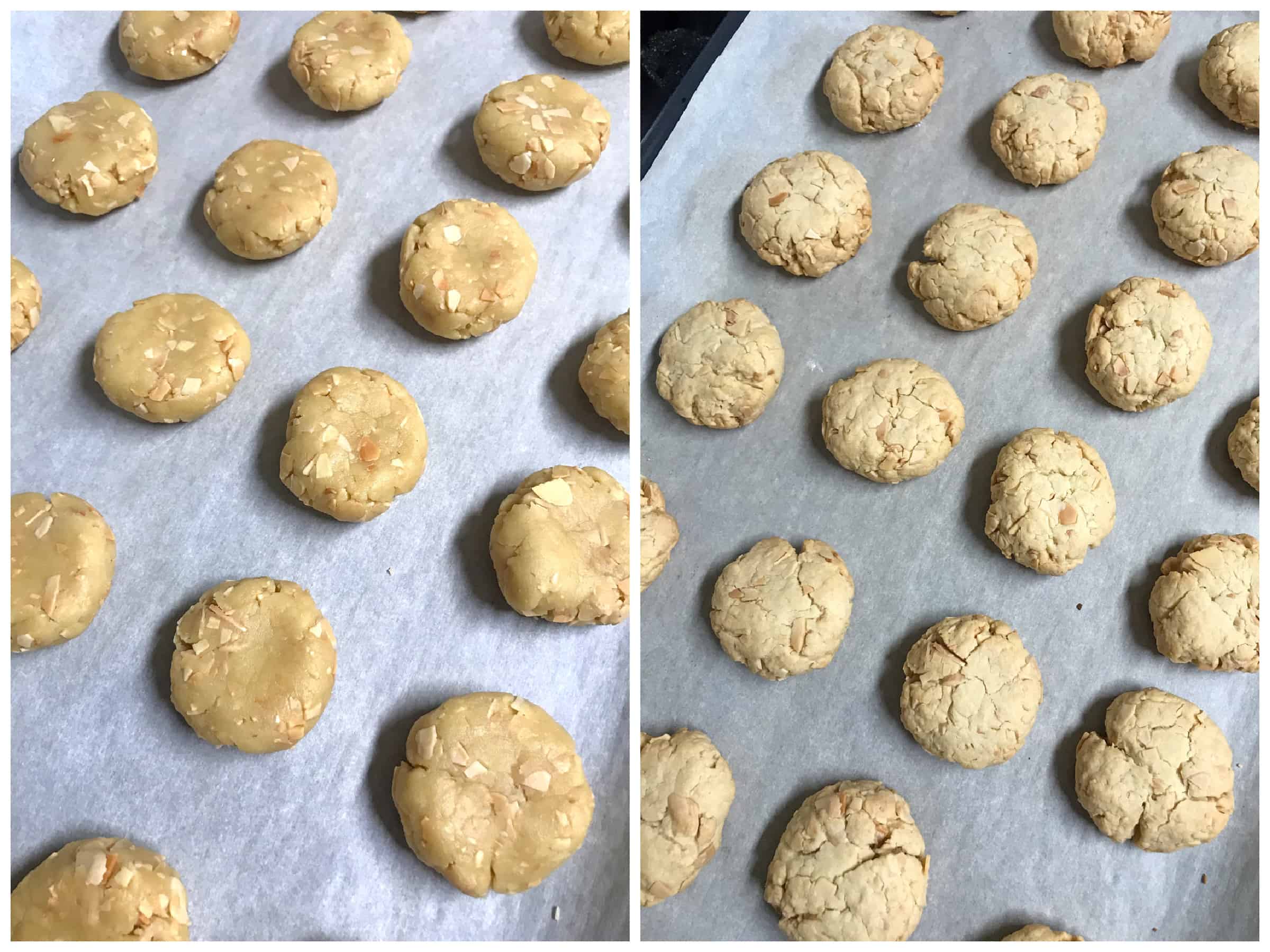 kourabiedes recipe greek almond cookies butter brandy whiskey cognac liquor rose water