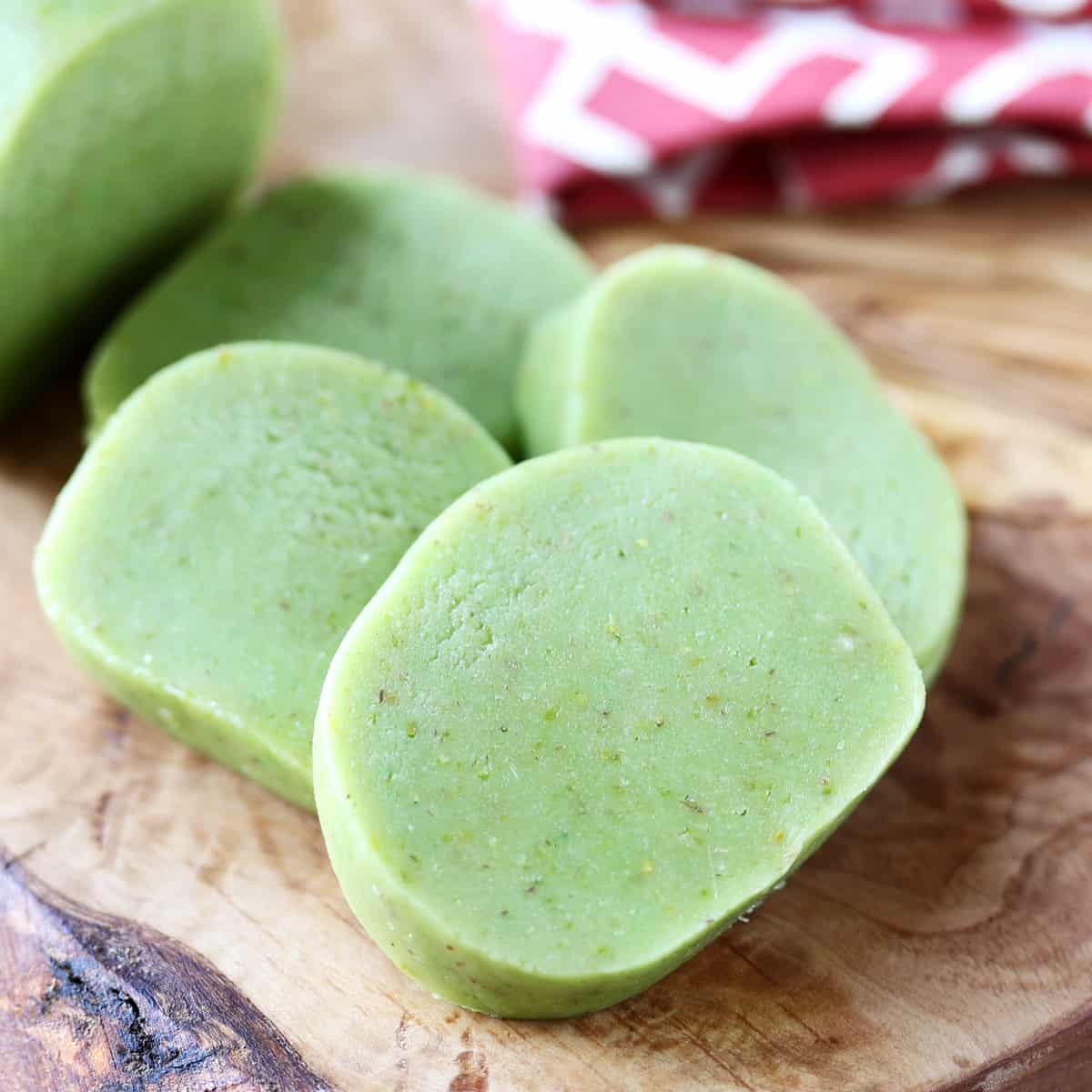 pistachio marzipan recipe homemade pistachio nuts almonds rum orange blossom water easy Austrian German Mozartkugeln