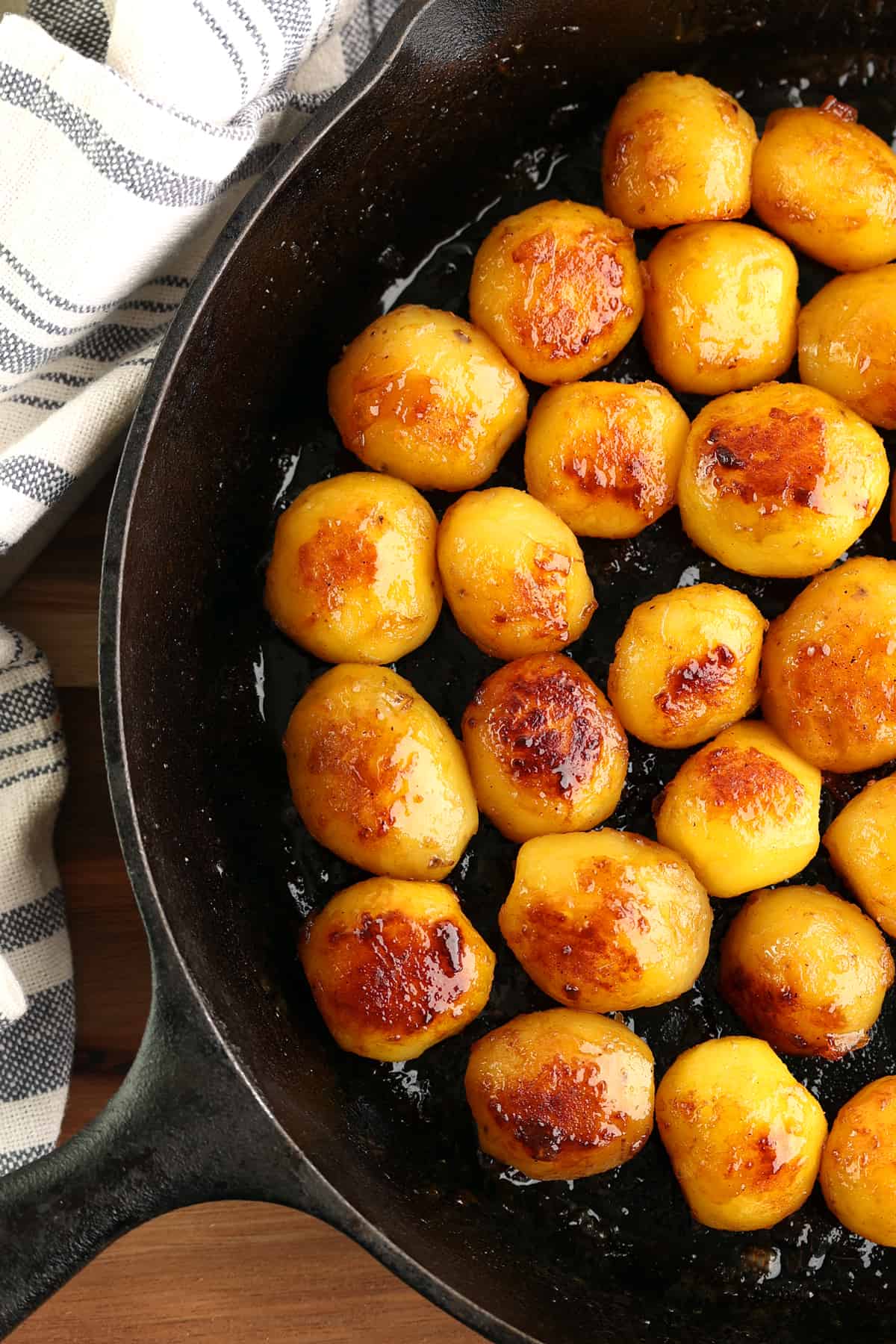 Brunede (Danish Caramelized Potatoes) - Gourmet