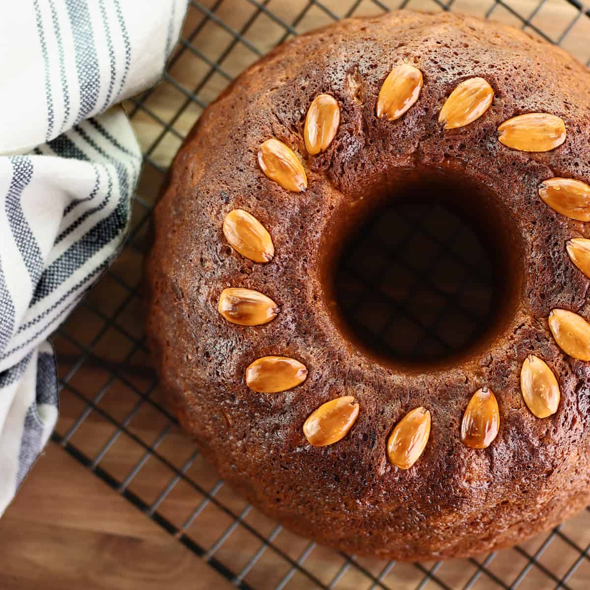 gugelhupf recipe kugelhopf German bread cake christmas raisins rum nuts almonds butter egg yolks lard traditional authentic kougelhopf