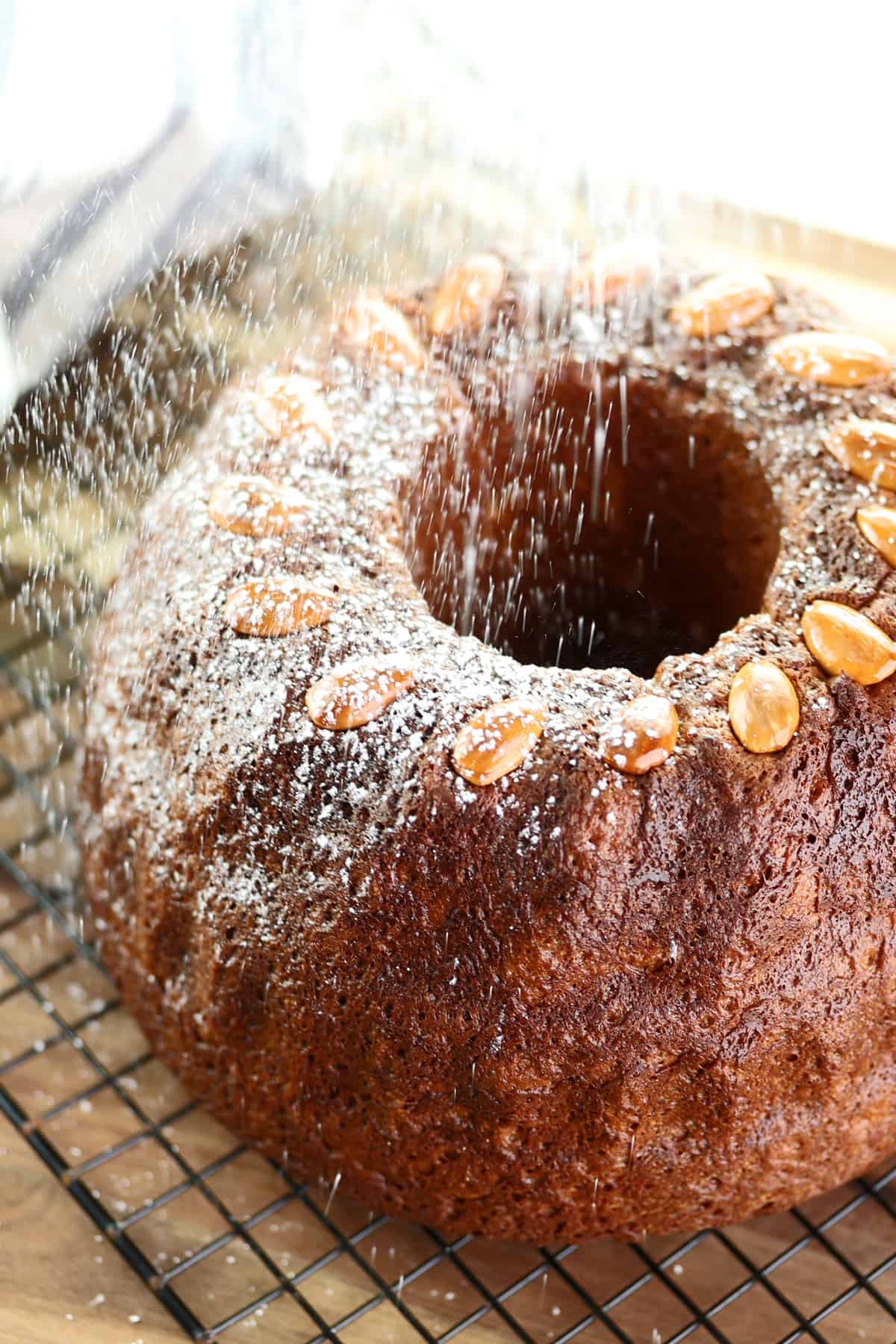 Chocolate, Walnut, and Almond Kugelhopf