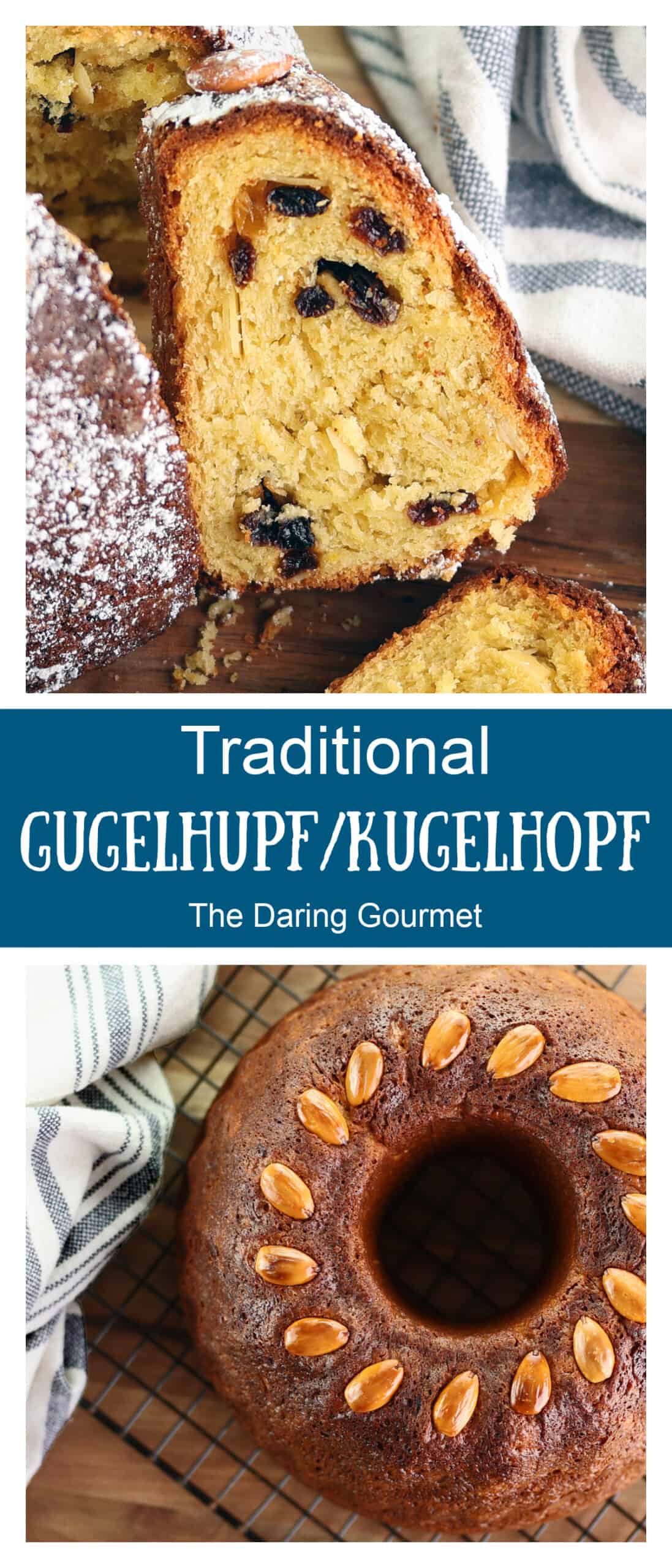 gugelhupf recipe kugelhopf German bread cake christmas raisins rum nuts almonds butter egg yolks lard traditional authentic kougelhopf