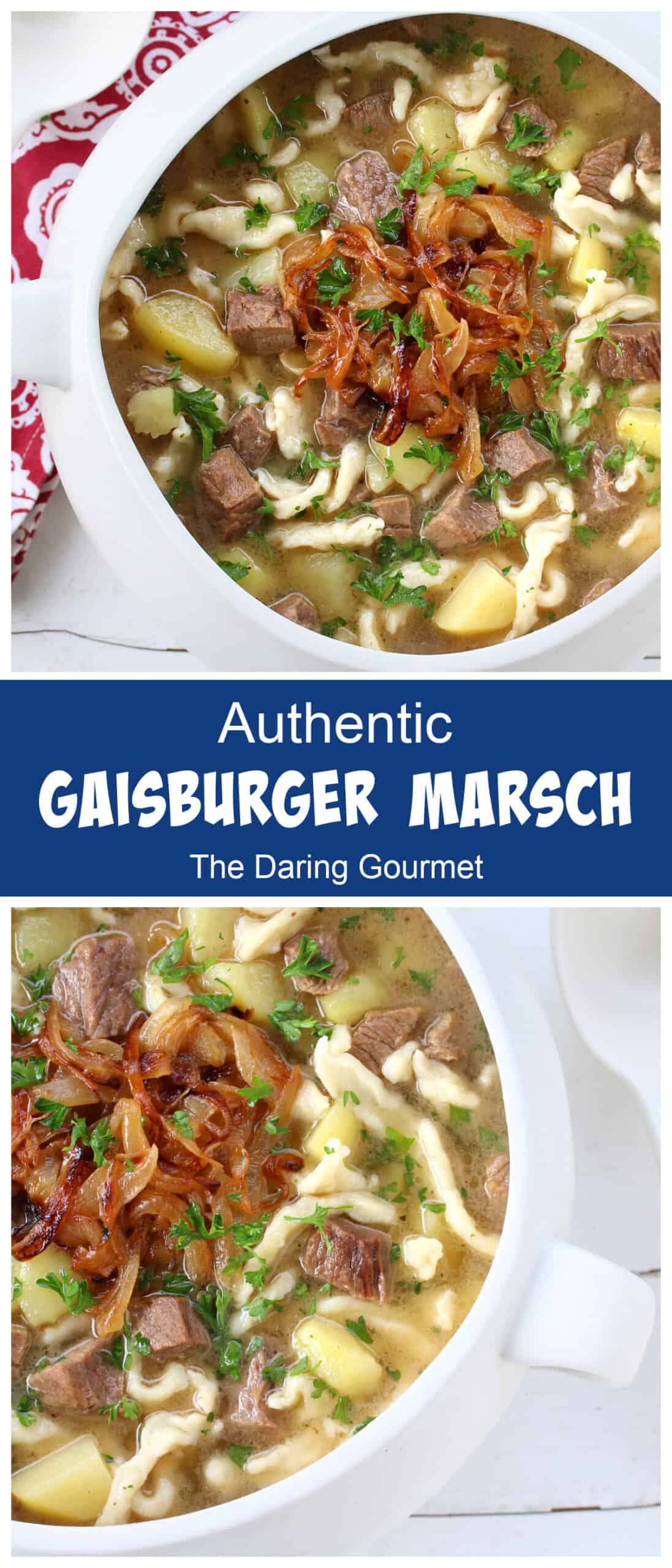 gaisburger marsch recipe authentic traditional german swabian stew soup spaetzle caramelized onions beef vegetables