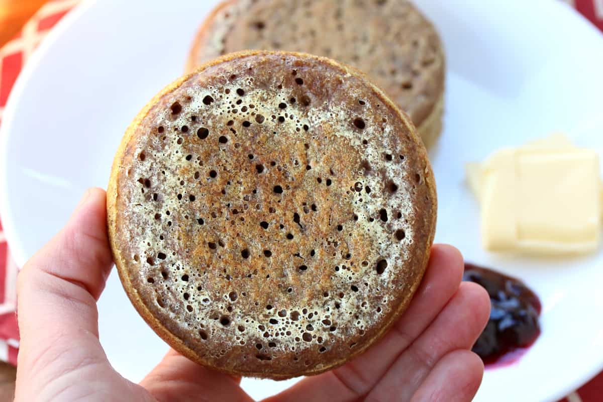 whole wheat crumpets recipe