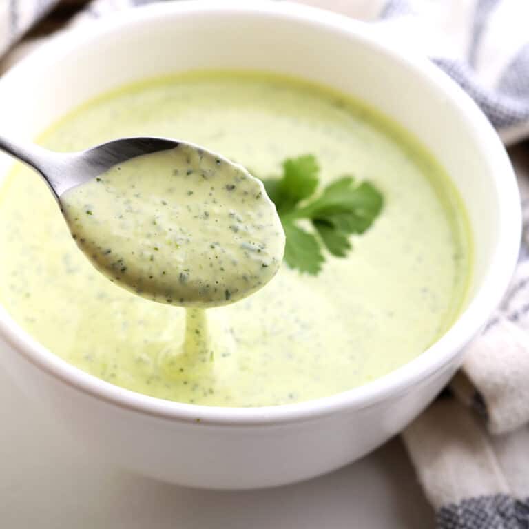 Creamy Cilantro Dressing The Daring Gourmet