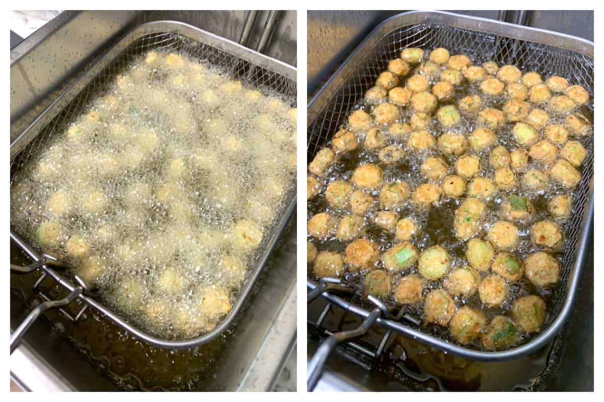 fried okra recipe traditional southern crispy crunchy cornmeal