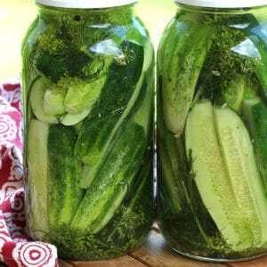 refrigerator pickles recipe dill crunchy best easy no sterilizing