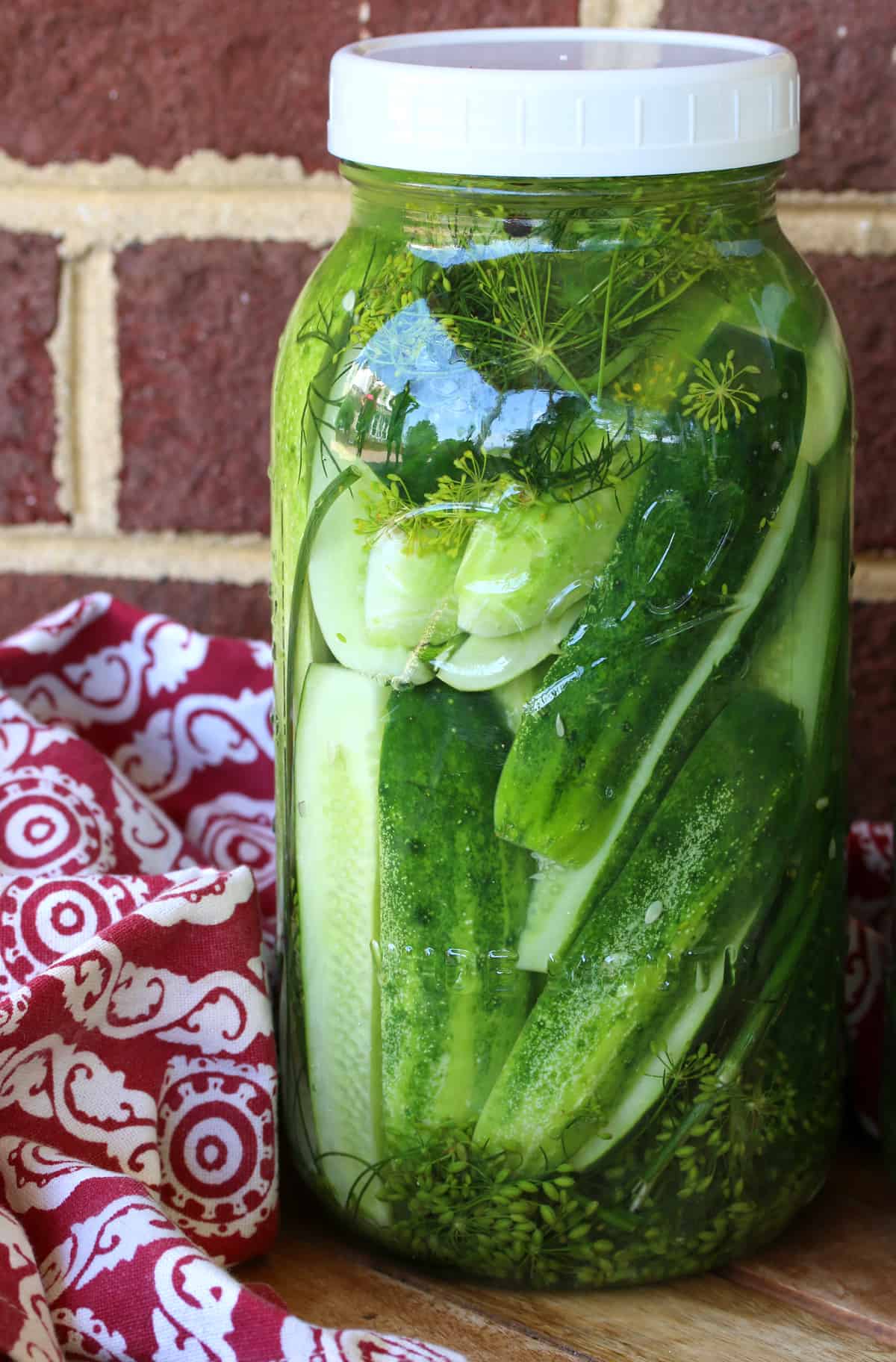 refrigerator pickles recipe best easy dill crunchy crispy