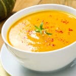 curried butternut squash soup recipe coconut milk south indian mango chutney pumpkin acorn