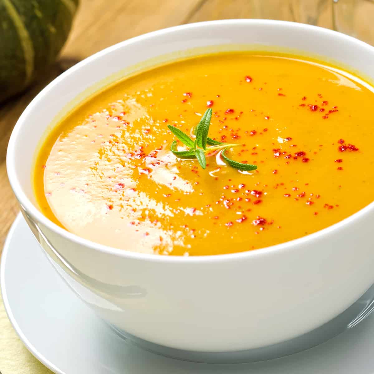 Curried Butternut Squash Soup