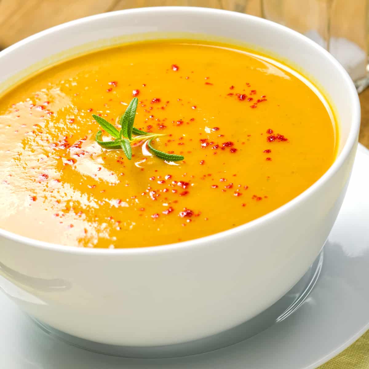 curried butternut squash soup recipe coconut milk south indian mango chutney pumpkin acorn