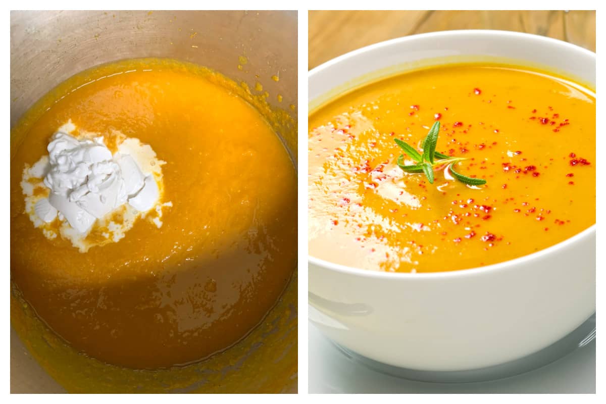 curried butternut squash soup recipe coconut milk mango chutney apricot peach south indian pumpkin acorn 