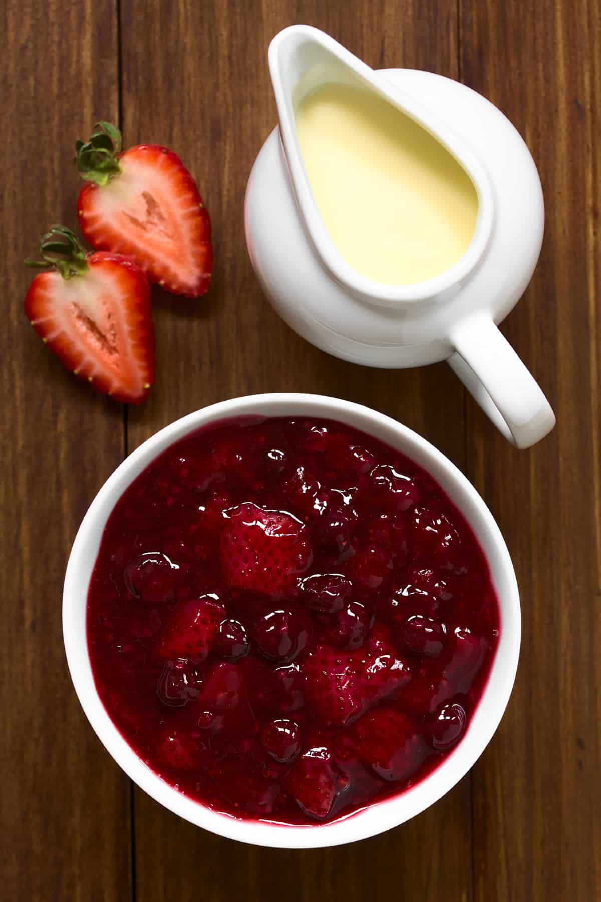 Rote Grütze (Red Berry Pudding) - The Daring Gourmet