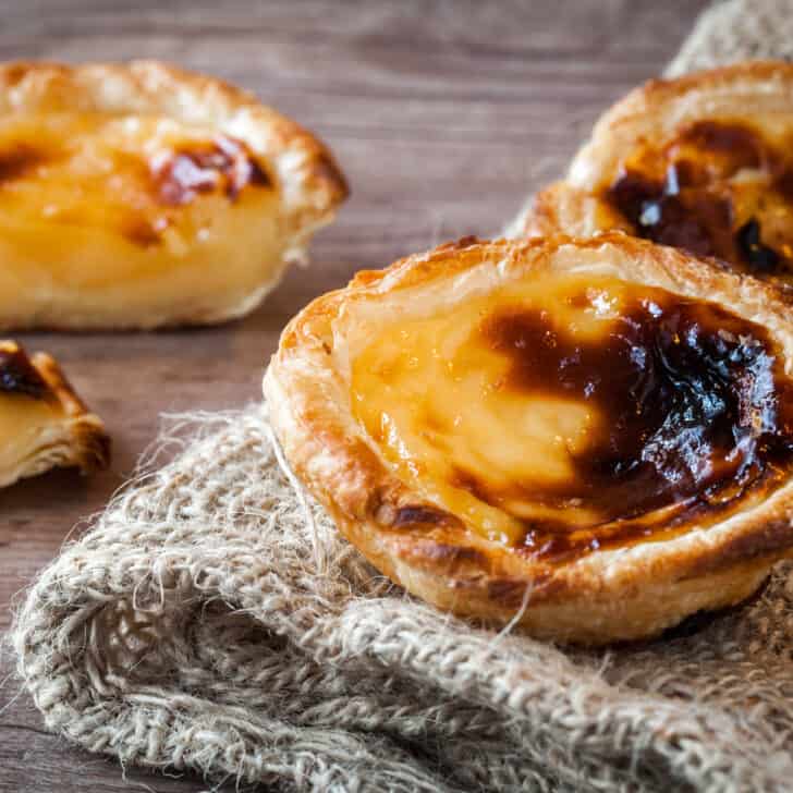 Pastéis de Nata (Portuguese Custard Tarts) - The Daring Gourmet