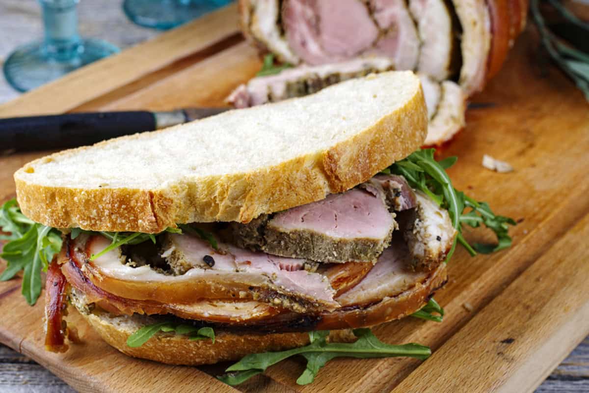porchetta recipe authentic italian roast pork belly seasoned sandwiches easy