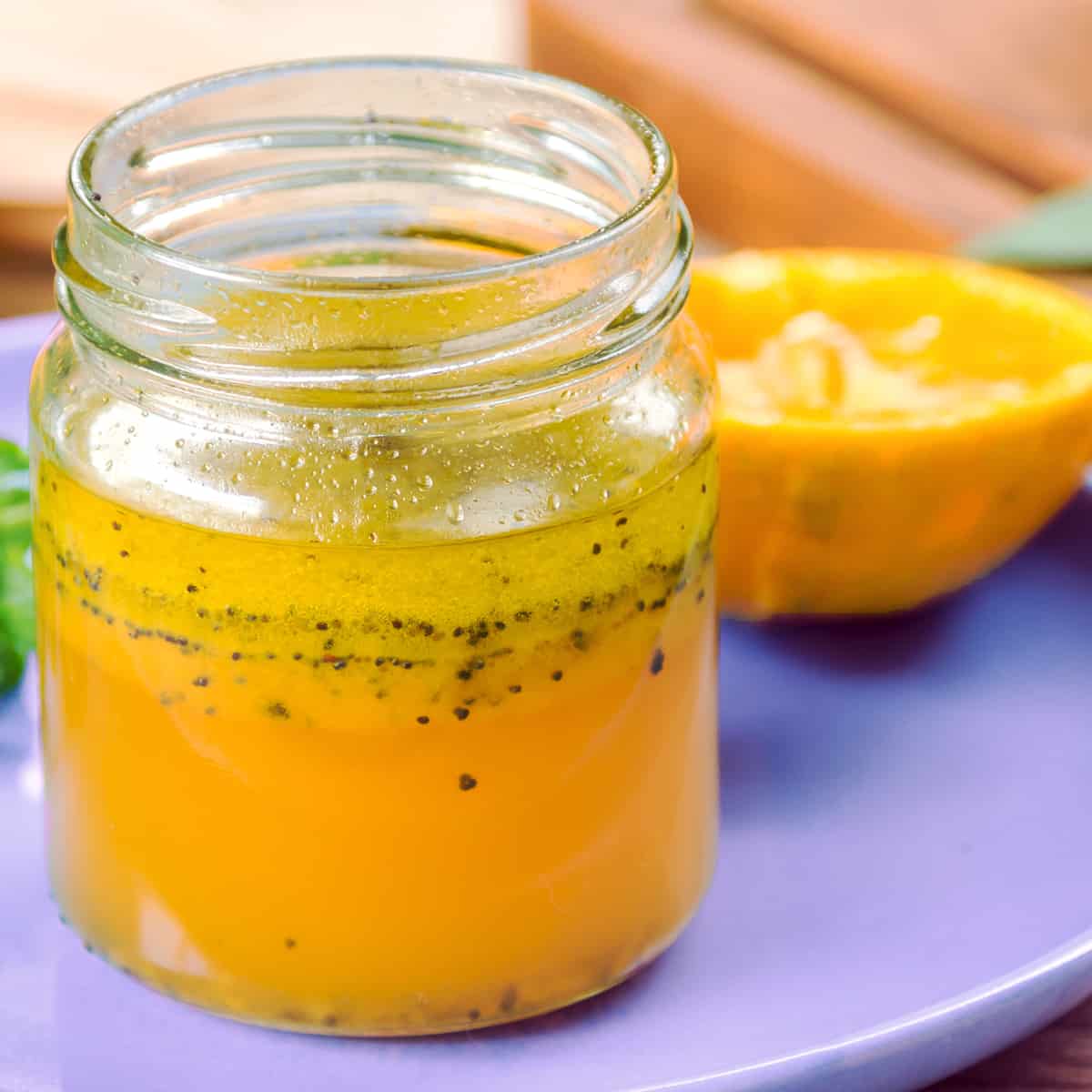 Orange Poppy Seed Dressing