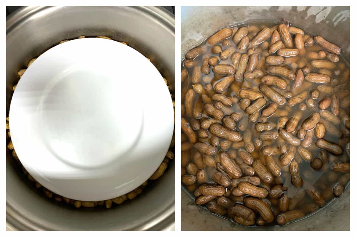 cooking the nuts