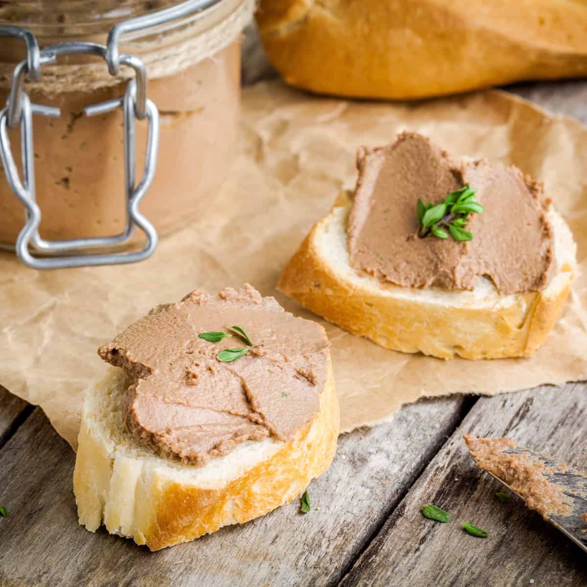 Chicken Liver Pate - The Daring Gourmet