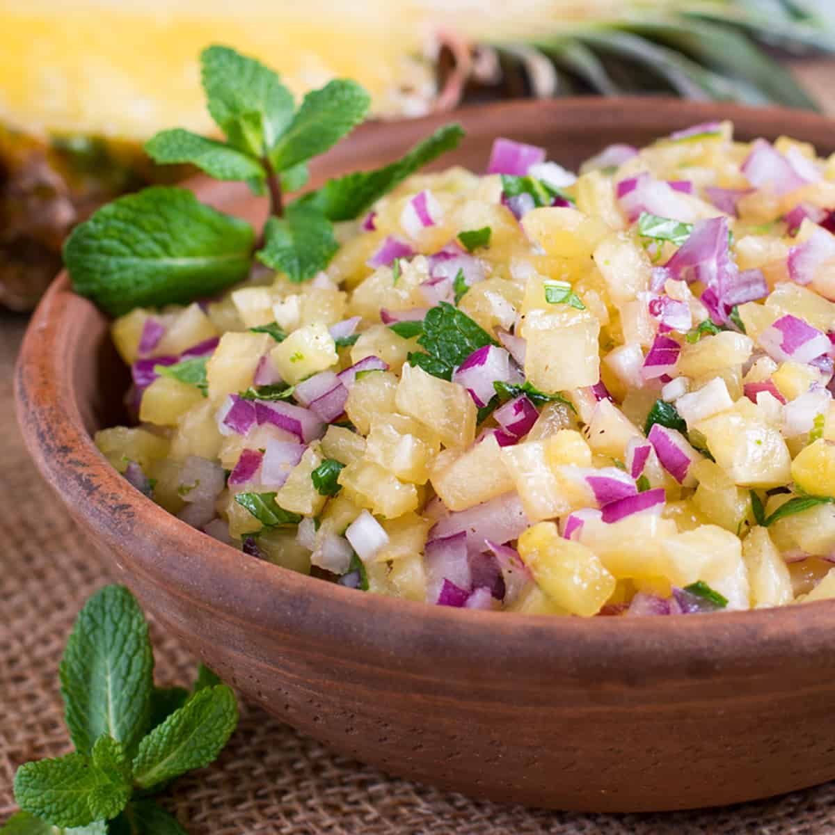 Pineapple Salsa Recipe The Daring Gourmet