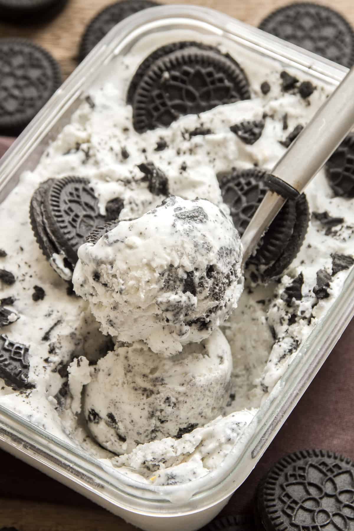 cookies and cream ice cream recipe no eggs eggless