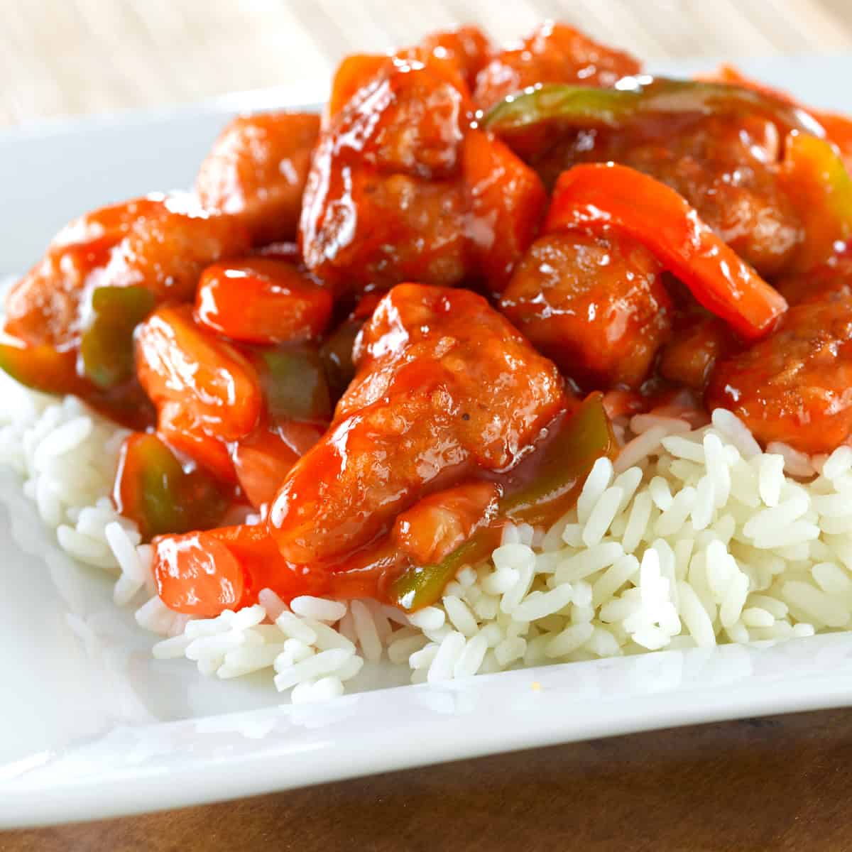 sweet and sour chicken 