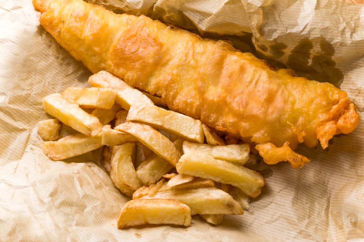 british fish and chips recipe english traditional pub homemade best beer batter battered