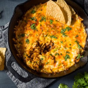 queso fundido recipe best traditional authentic Mexican cheese chorizo dip poblano peppers appetizer