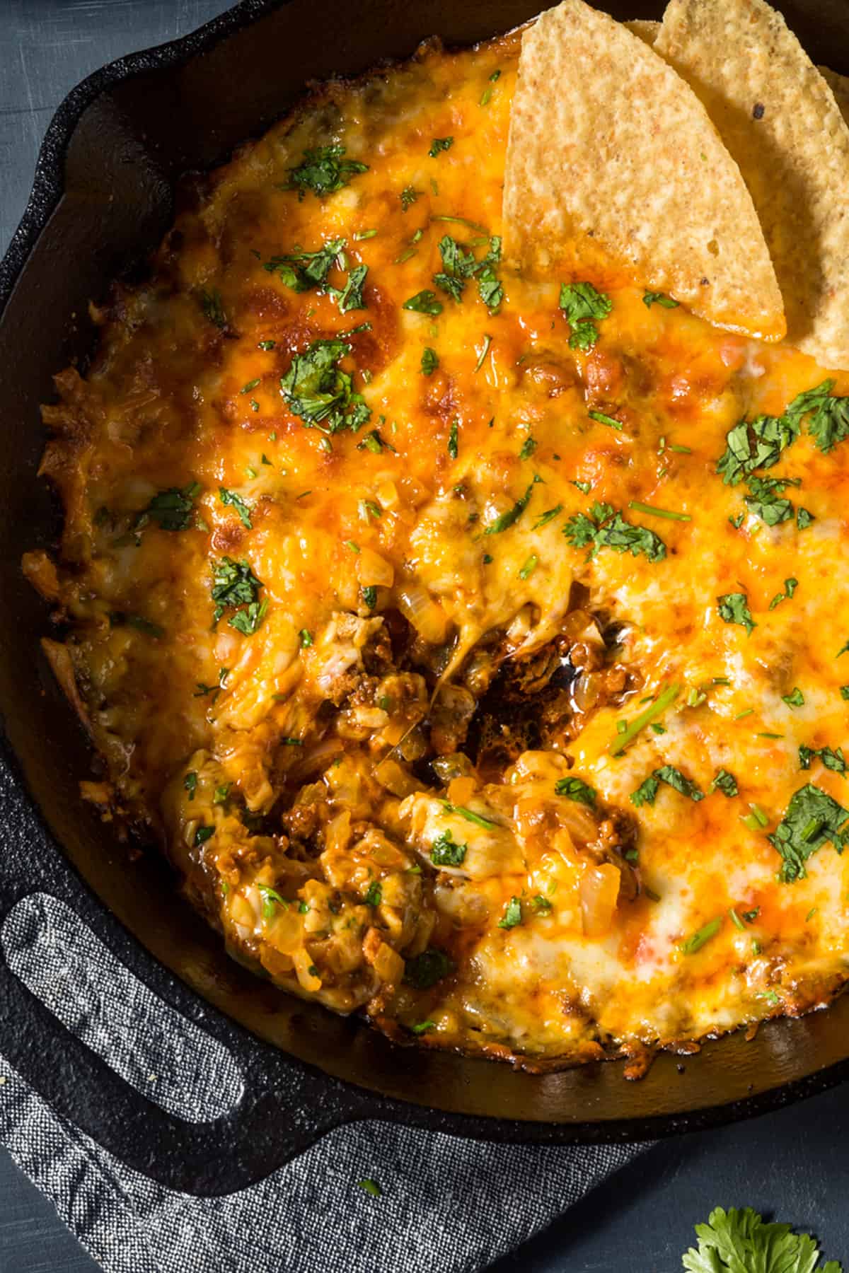 queso fundido recipe best traditional authentic Mexican cheese chorizo dip poblano peppers appetizer