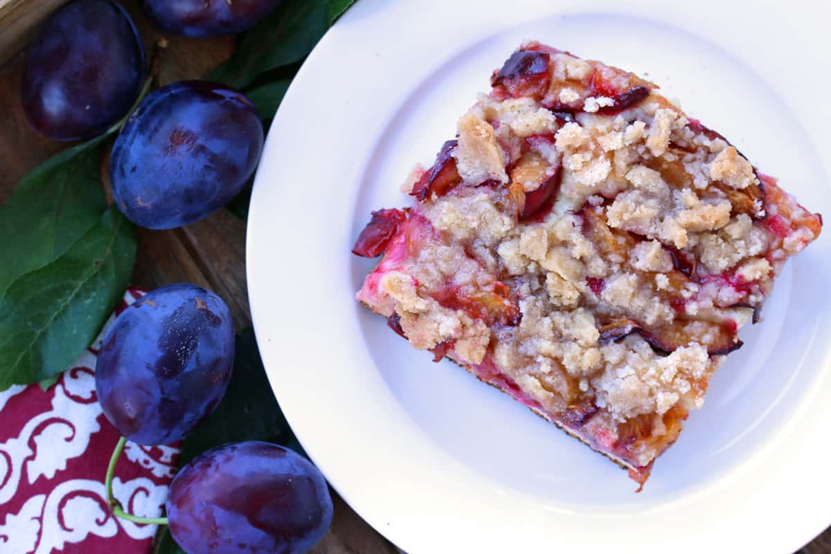 German Plum Cake  Zwetschgenkuchen  - 26