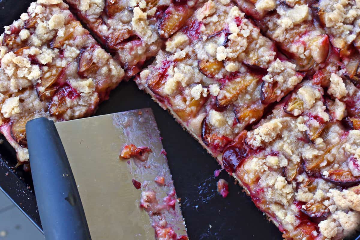 German Plum Cake  Zwetschgenkuchen  - 74