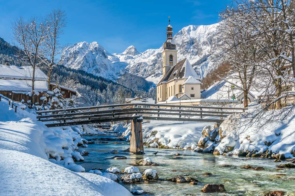 Ramsau Germany in Winter