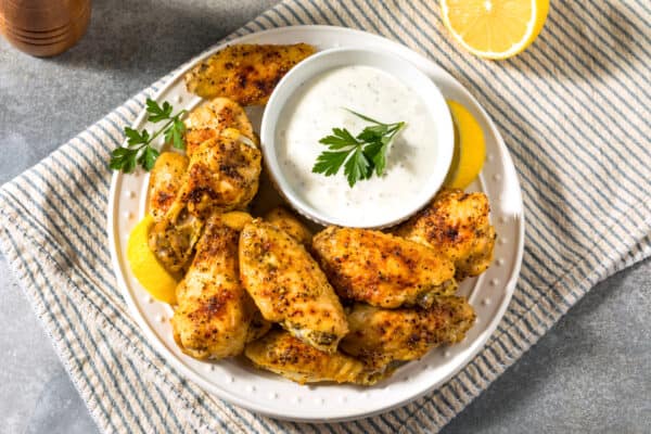 Lemon Pepper Chicken Wings - The Daring Gourmet