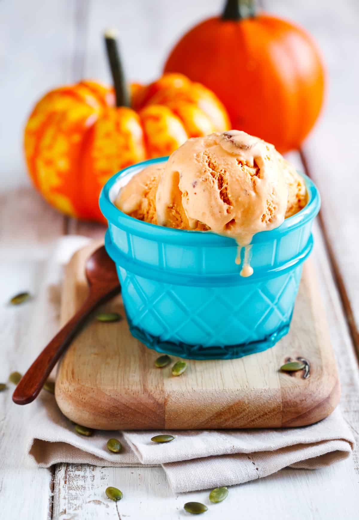 pumpkin pie ice cream recipe easy graham crackers