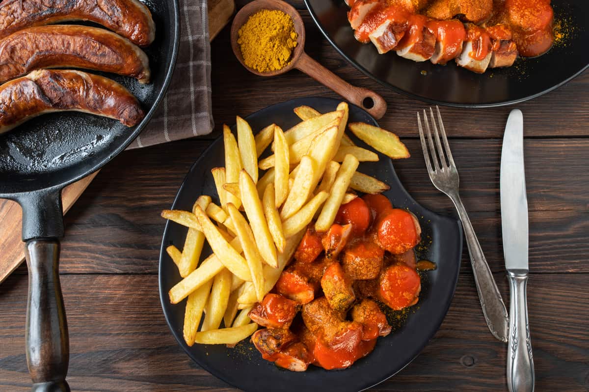 currywurst recipe homemade curry ketchup best authentic traditional german berlin bratwurst