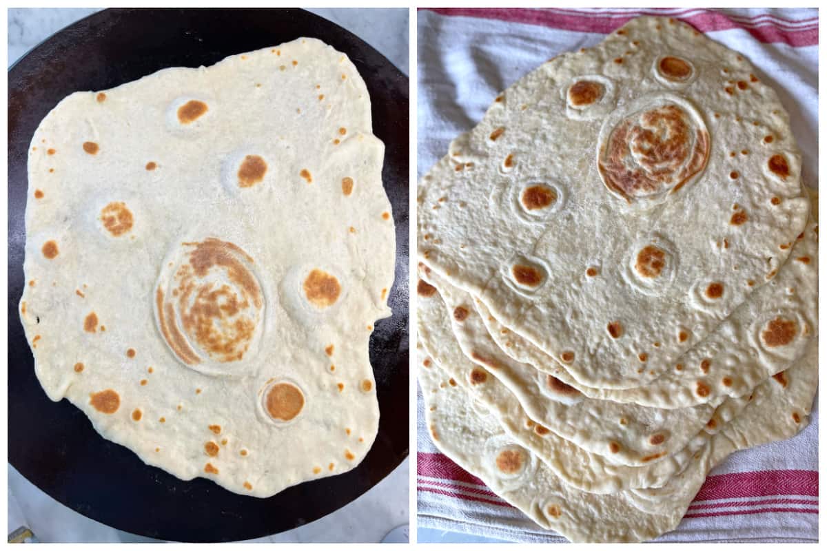 lavash recipe traditional flatbread armenian middle eastern iranian persian authentic yeast dough