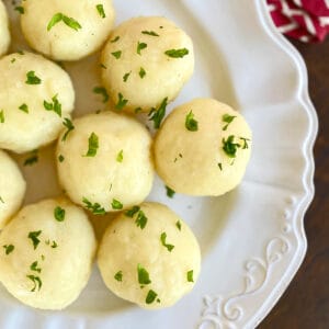 german potato dumplings recipe kartoffelkösse rezept authentic traditional German knödel
