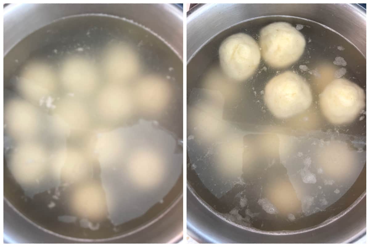 potato dumplings recipe kartoffelkösse rezept authentic traditional German knödel