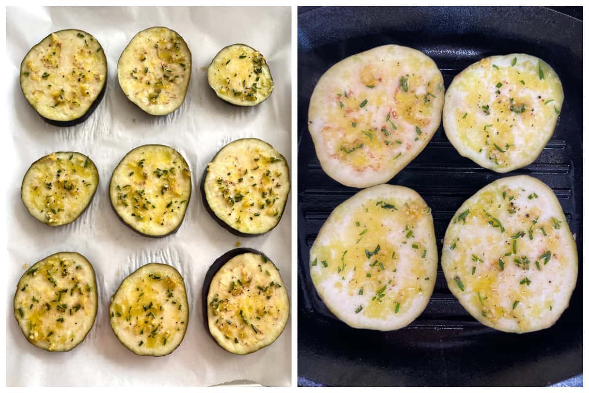 Grilled Eggplant  or Roasted  - 2