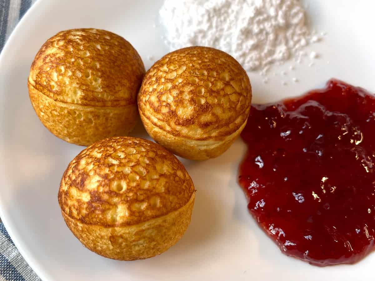 Aebleskiver (Danish Pancake Balls) - The Daring Gourmet