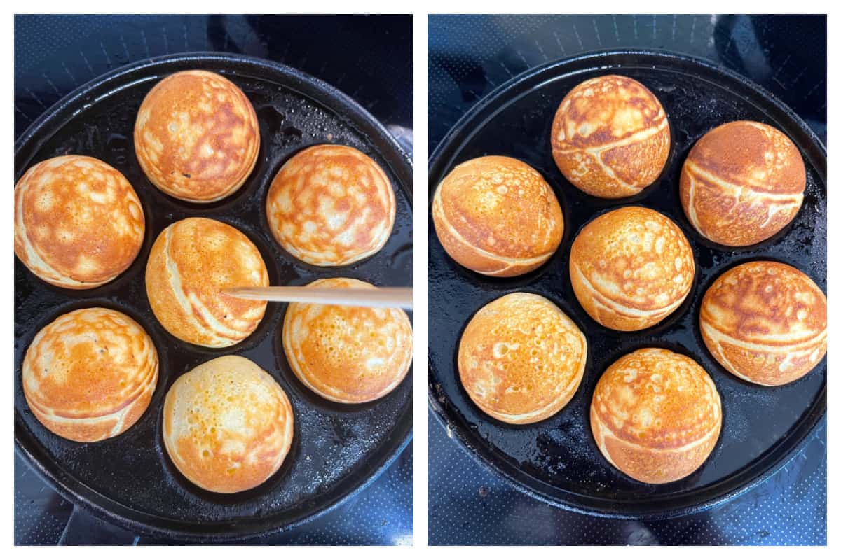 Aebleskivers with Step-by-Step Photos