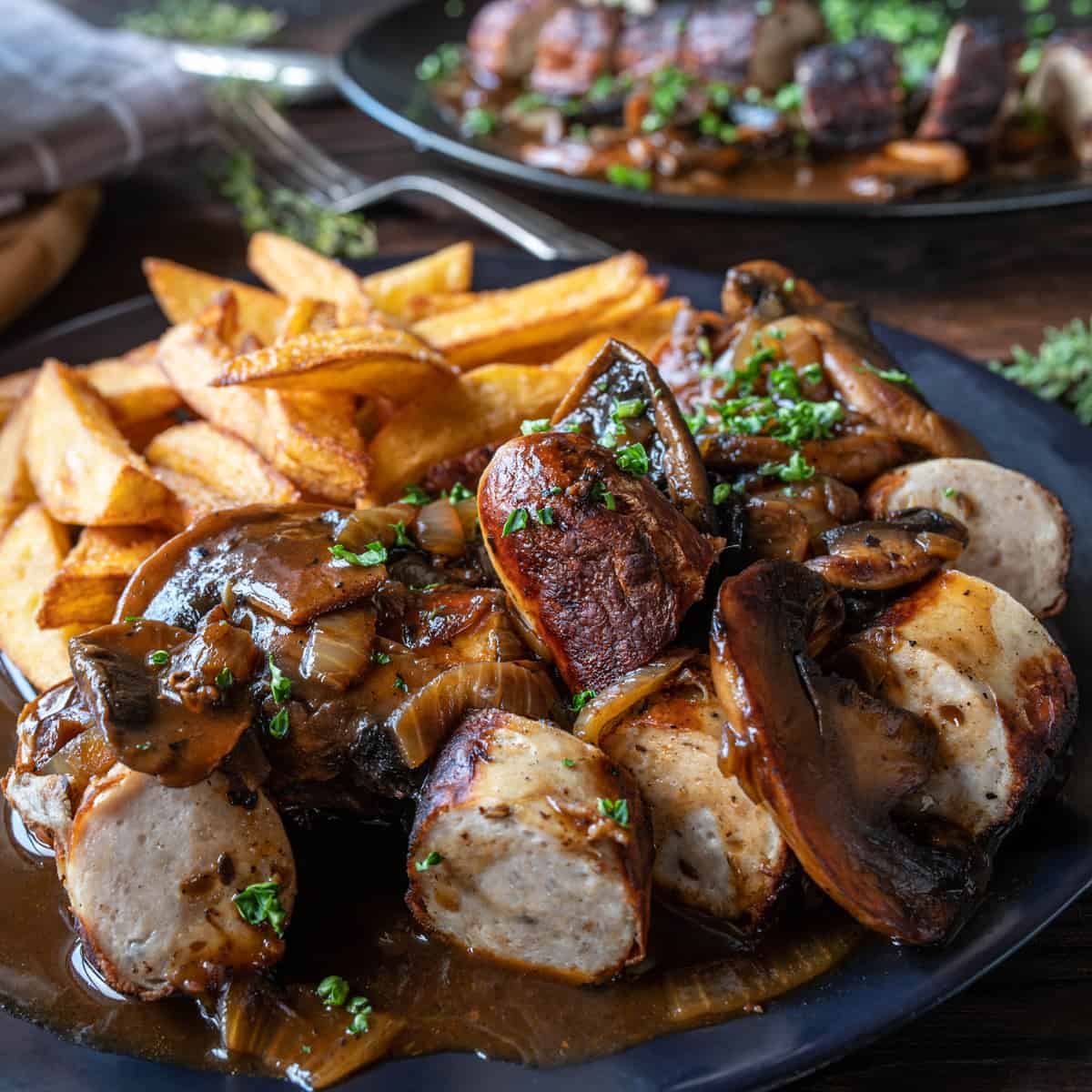 bratwurst mushroom gravy recipe german