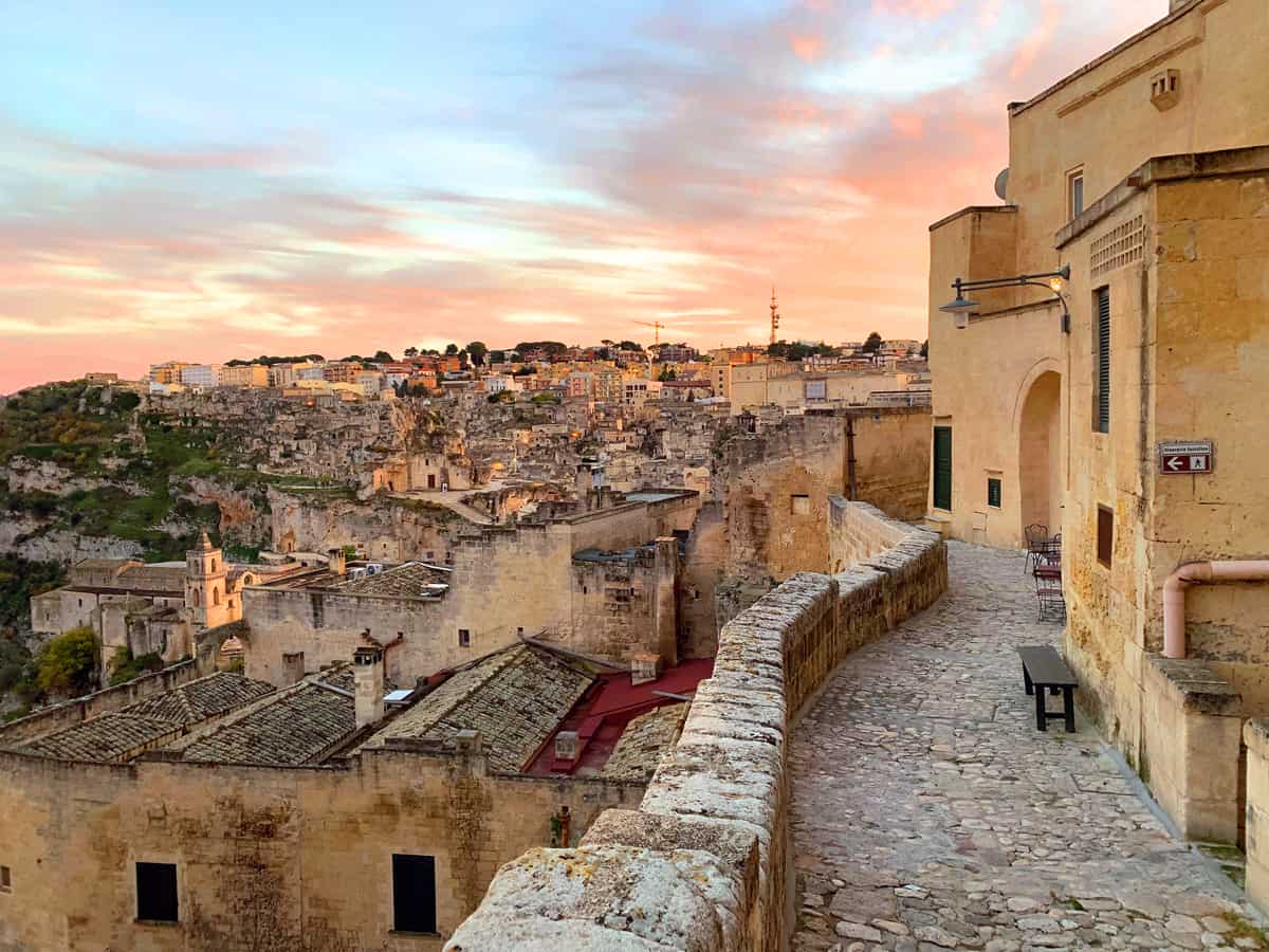 matera italy visit ancient city unesco world heritage site sassi cave dwellings