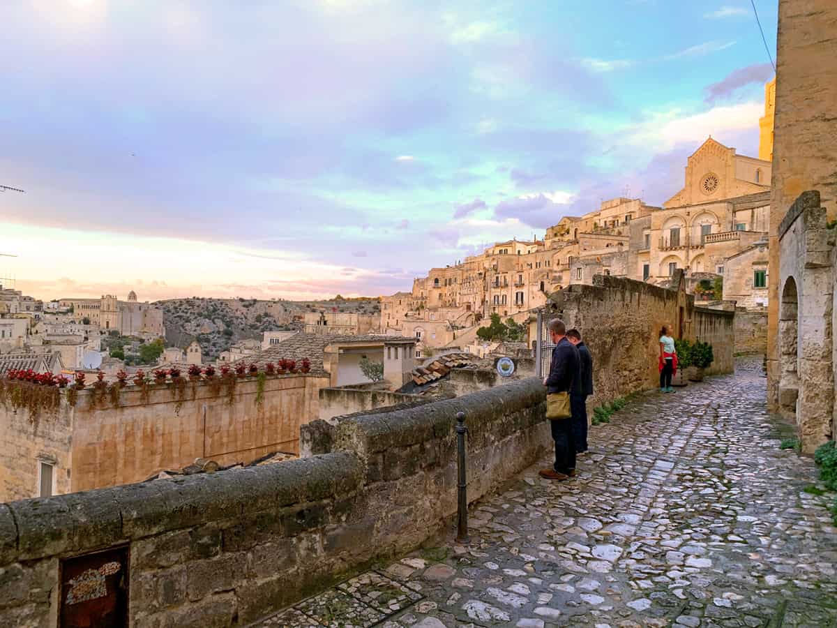 matera italy visit ancient city unesco world heritage site sassi cave dwellings