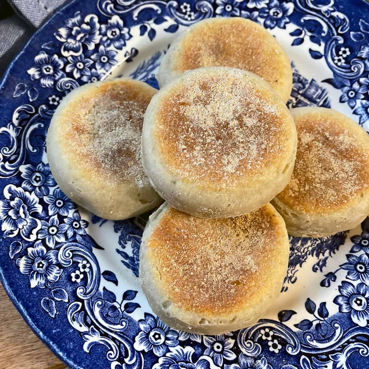 sourdough english muffins recipe best long ferment naturally leavened traditional