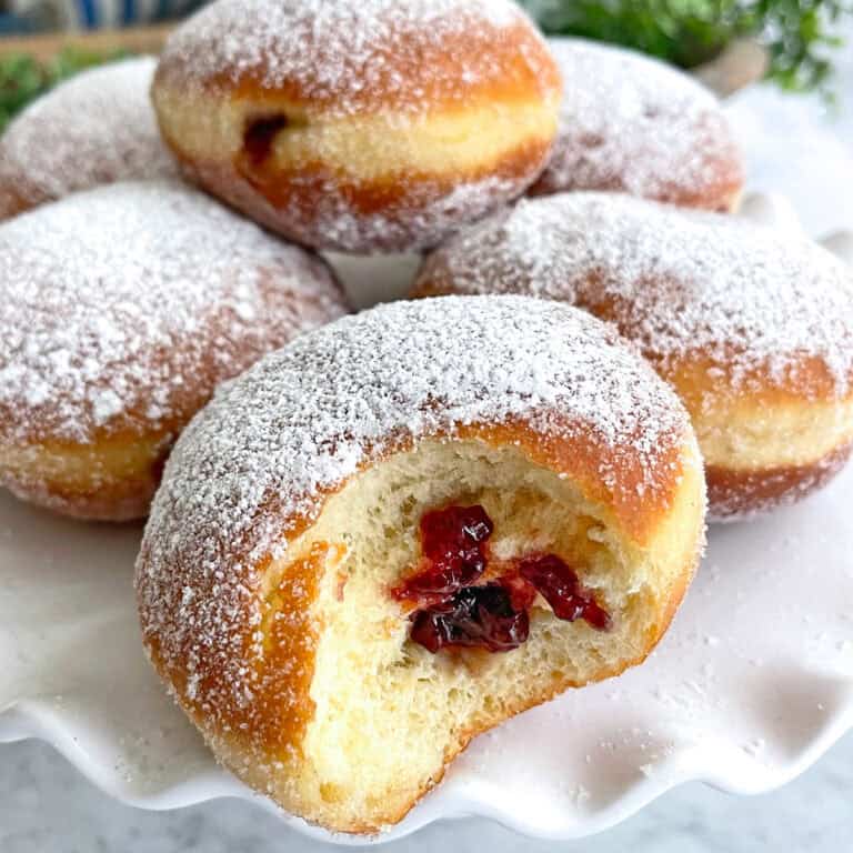 berliner recipe authentic german donuts doughnuts pfannkuchen berlin raspberry jelly jam apricot
