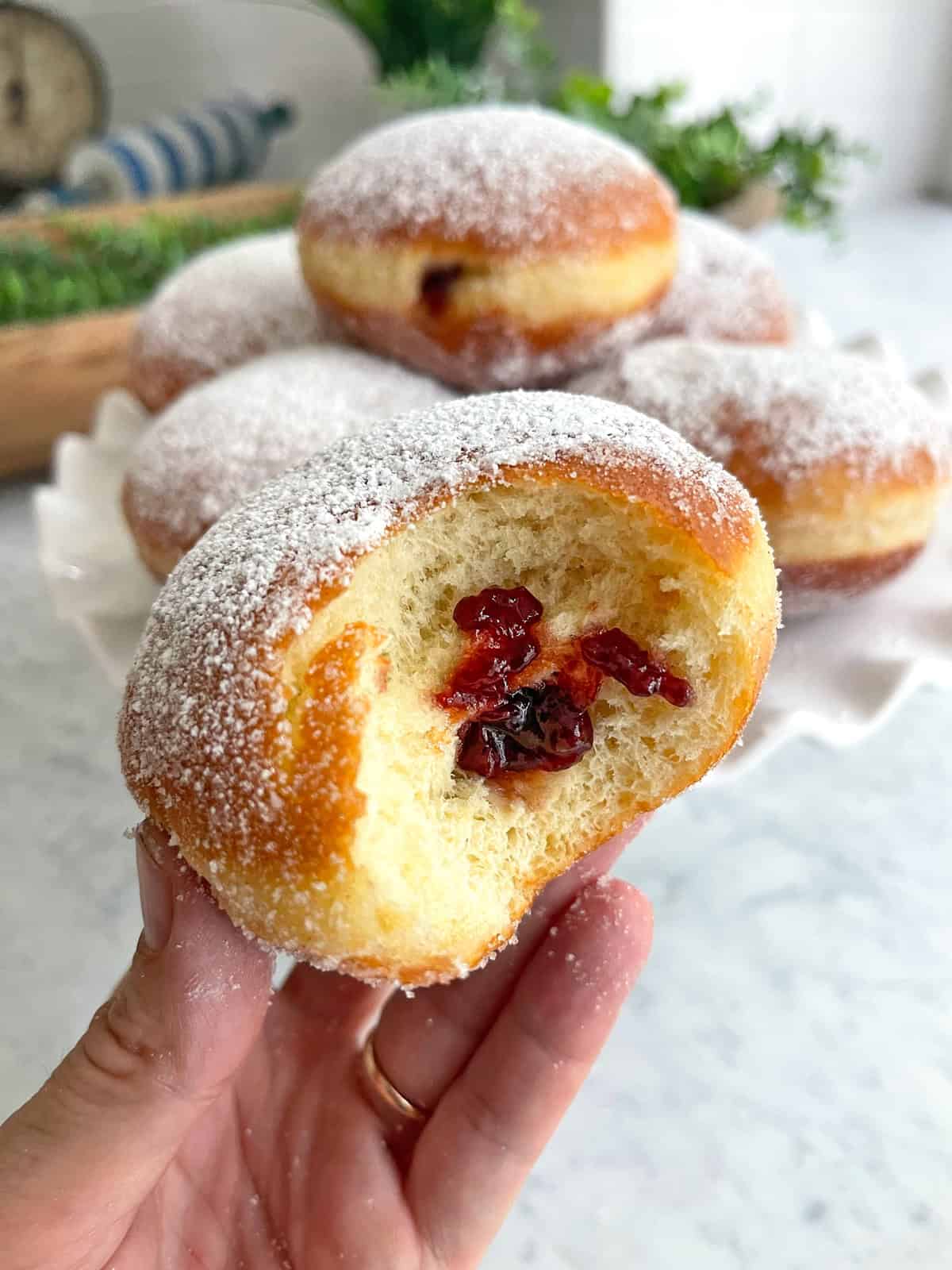 berliner recipe authentic german donuts doughnuts pfannkuchen berlin raspberry jelly jam apricot