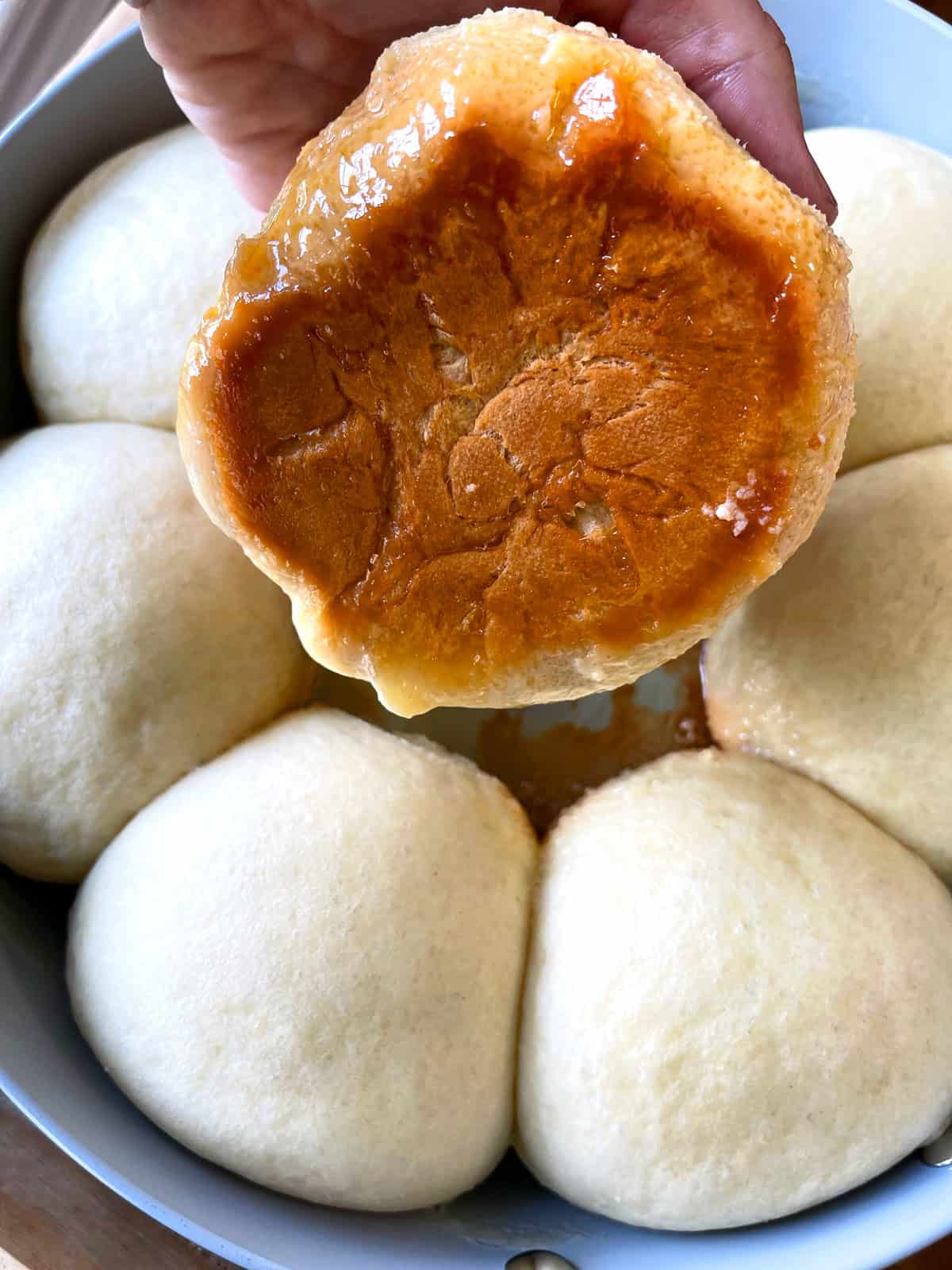 dampfnudeln recipe authentic german steamed yeast dumplings traditional vanilla sauce vanillesosse swabian bavarian