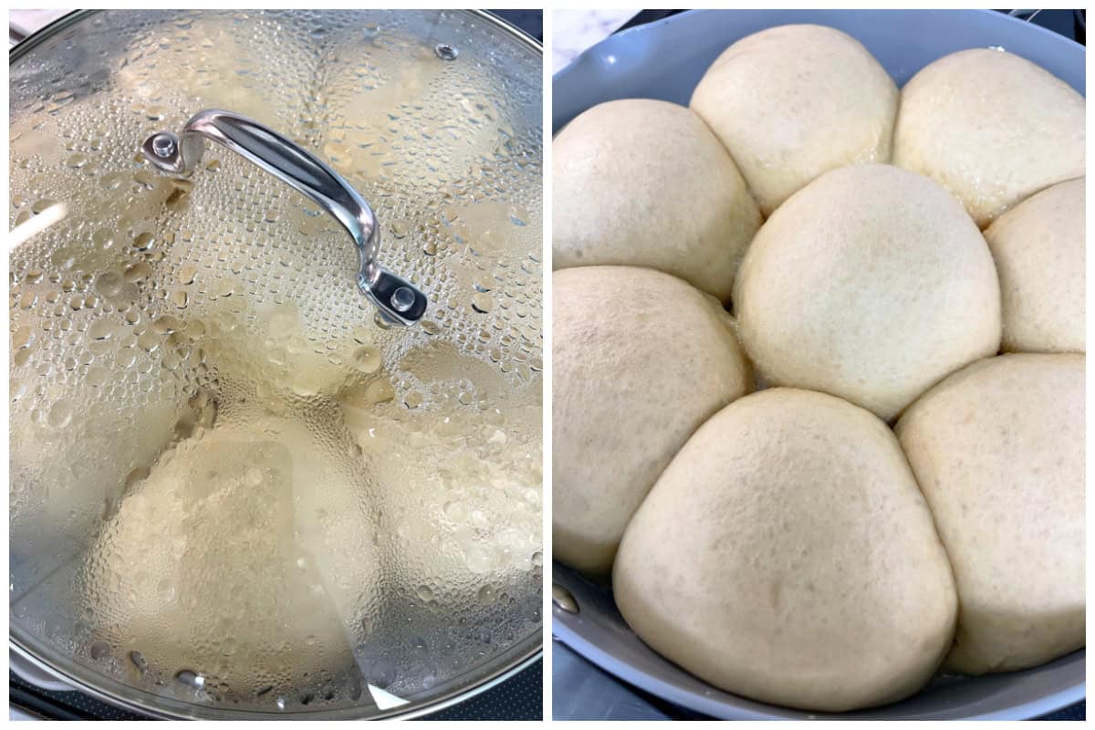 dampfnudeln recipe authentic german steamed dumplings yeast traditional vanilla sauce vanillesosse swabian bavarian